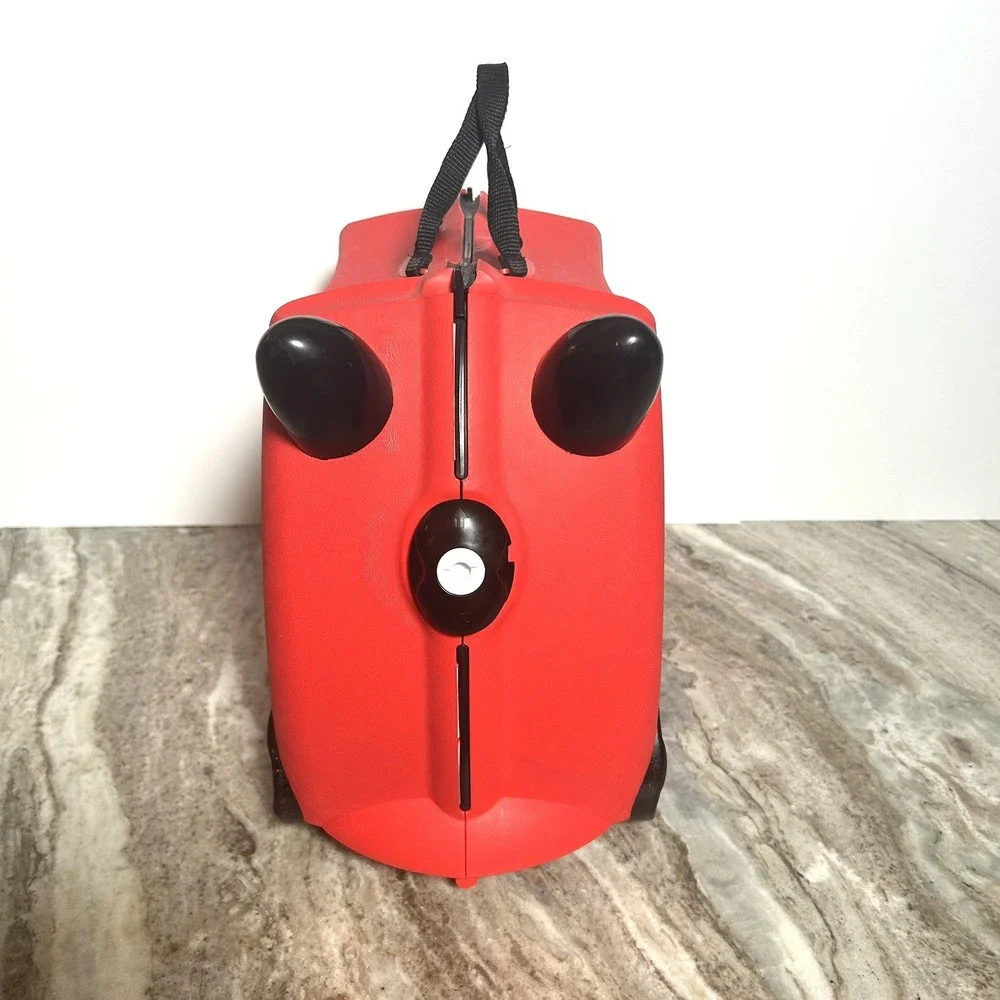 Melissa and Doug Trunki Ladybug Ride on Luggage Red Carry On Suitcase